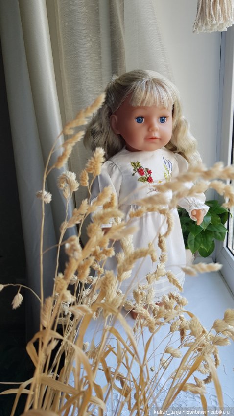 Сестричка baby born от Zapf creation. Наша очаровательная Катя (фото 5)