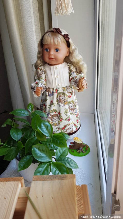 Сестричка baby born от Zapf creation. Наша очаровательная Катя (фото 7)