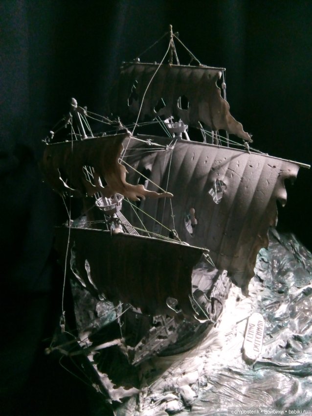 Летучий Голландец диорама (фото 2)