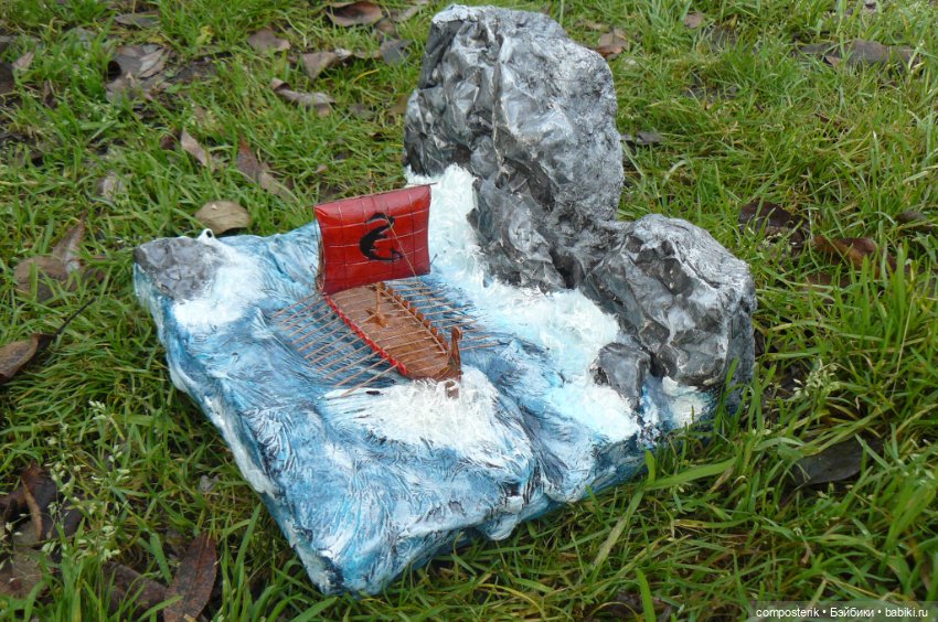 Летучий Голландец диорама