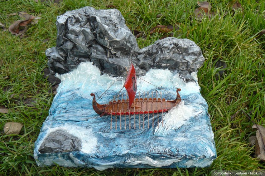 Летучий Голландец диорама