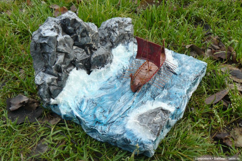 Летучий Голландец диорама