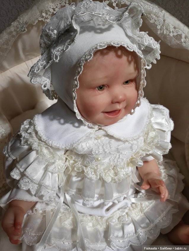 Белоснежная сказка — Куклы Реборн (Reborn): домашние фото (фото 7)
