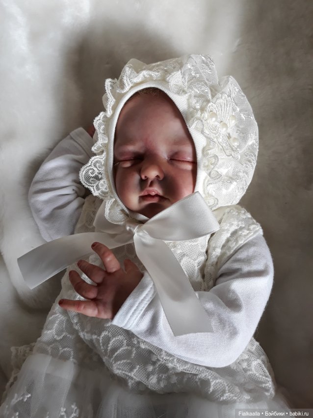 Белоснежная сказка — Куклы Реборн (Reborn): домашние фото (фото 6)