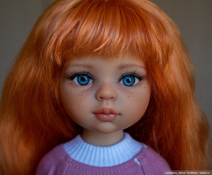 Девочка Лисичка — ООАК Paola Reina (Паола Рейна) и испанских кукол: перерисовка