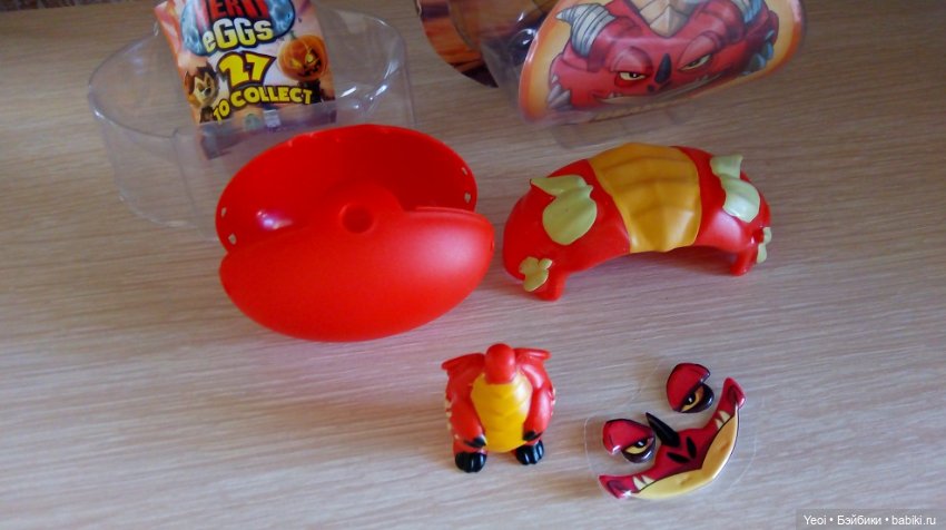 Игрушка "Яйцеголовые монстры". Дракон (фото 6)