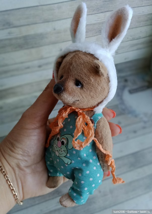 Мамин зайчик — Авторские мишки Тедди и друзья: фото (фото 4)