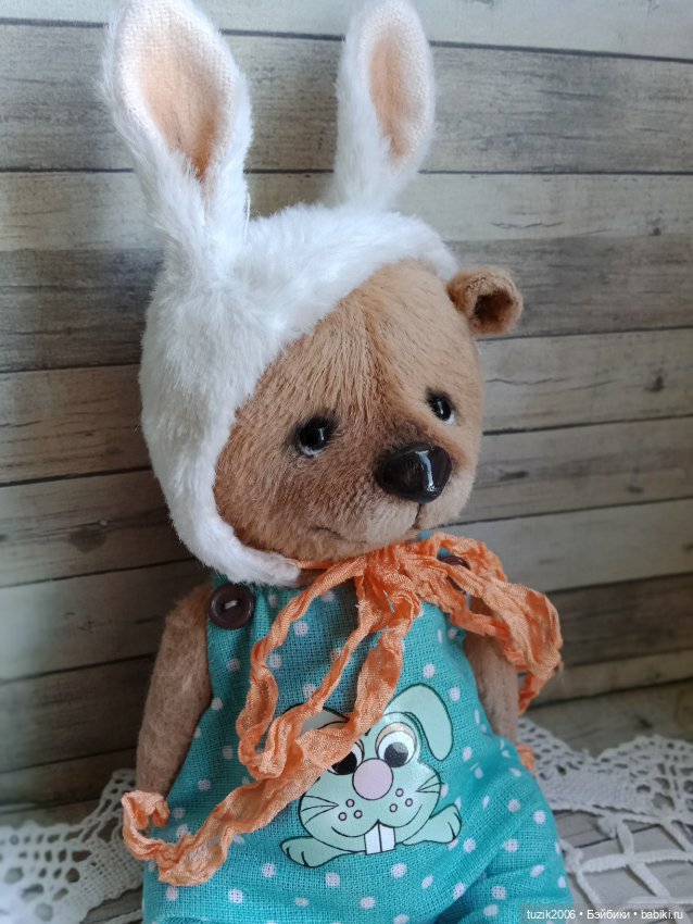 Мамин зайчик — Авторские мишки Тедди и друзья: фото (фото 7)