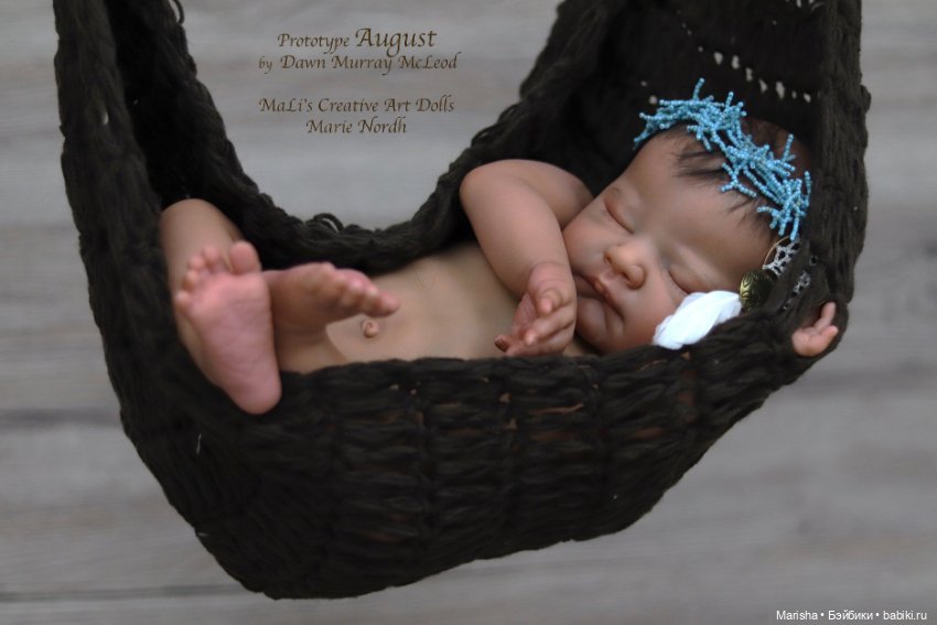 August скульптора Dawn Murray McLeod, автор прототипа Marie Nordh