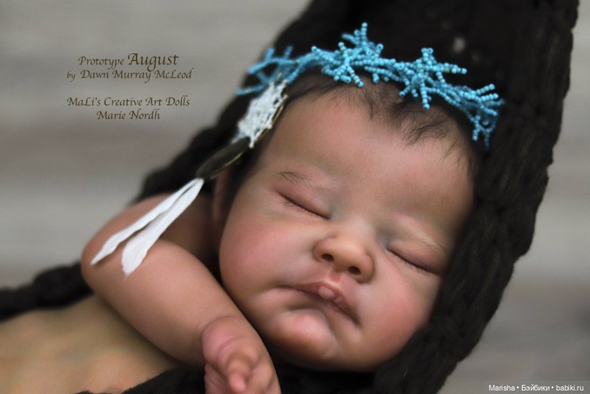 August скульптора Dawn Murray McLeod, автор прототипа Marie Nordh (фото 7)