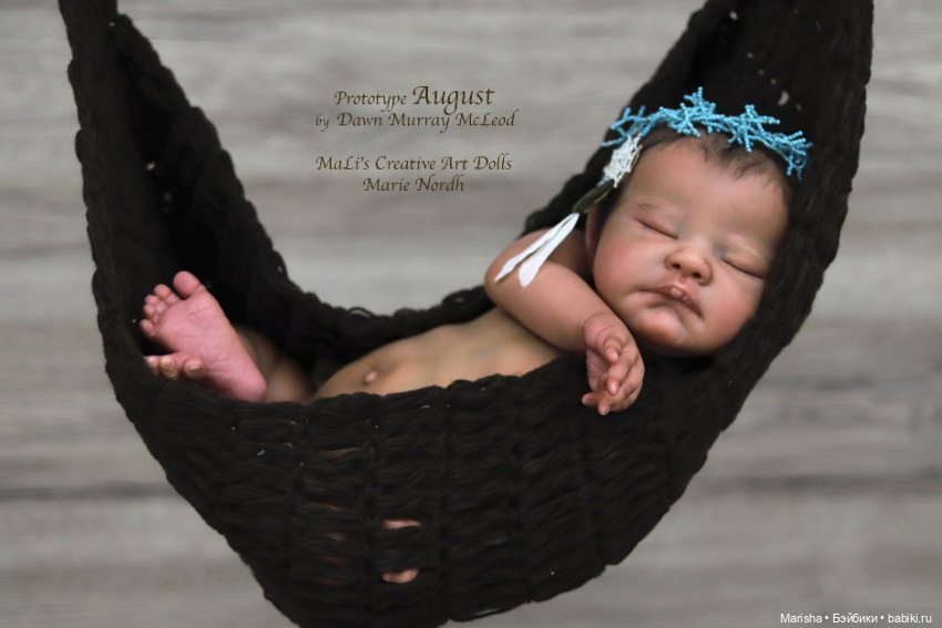 August скульптора Dawn Murray McLeod, автор прототипа Marie Nordh (фото 3)