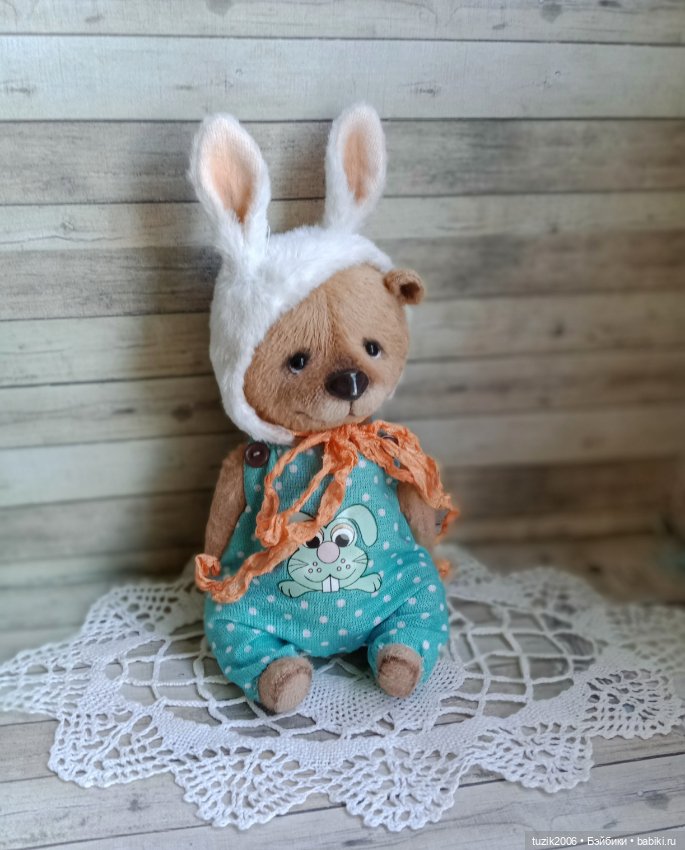 Мамин зайчик — Авторские мишки Тедди и друзья: фото (фото 2)