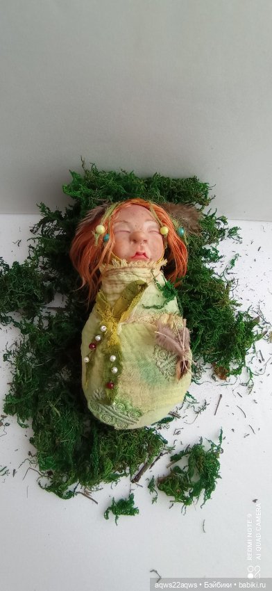 Лесной житель — Лепка авторских кукол: полимерная глина (фото 6)