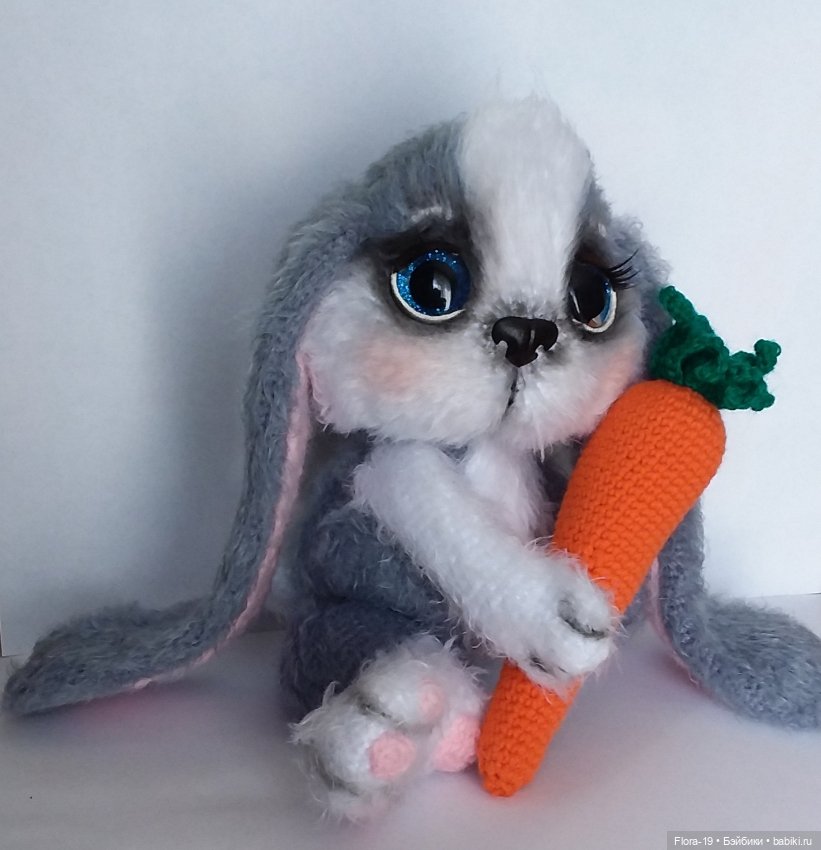 Зайка Шнуффель — Вязаные игрушки и амигуруми: крючком (фото 2)