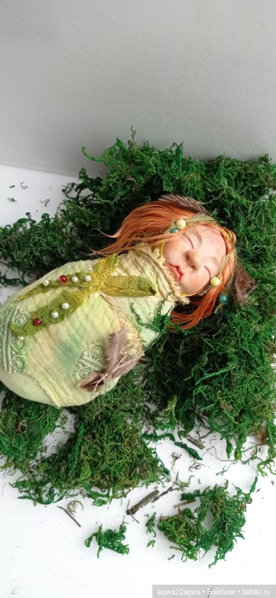 Лесной житель — Лепка авторских кукол: полимерная глина (фото 3)