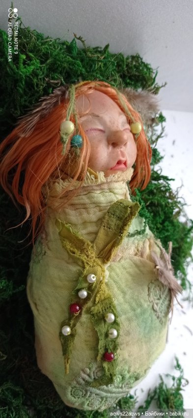 Лесной житель — Лепка авторских кукол: полимерная глина (фото 7)