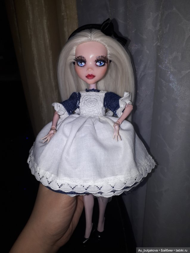 Мой первый ООАК - Алиса — Реставрация и преображение кукол: ремонт (фото 3)