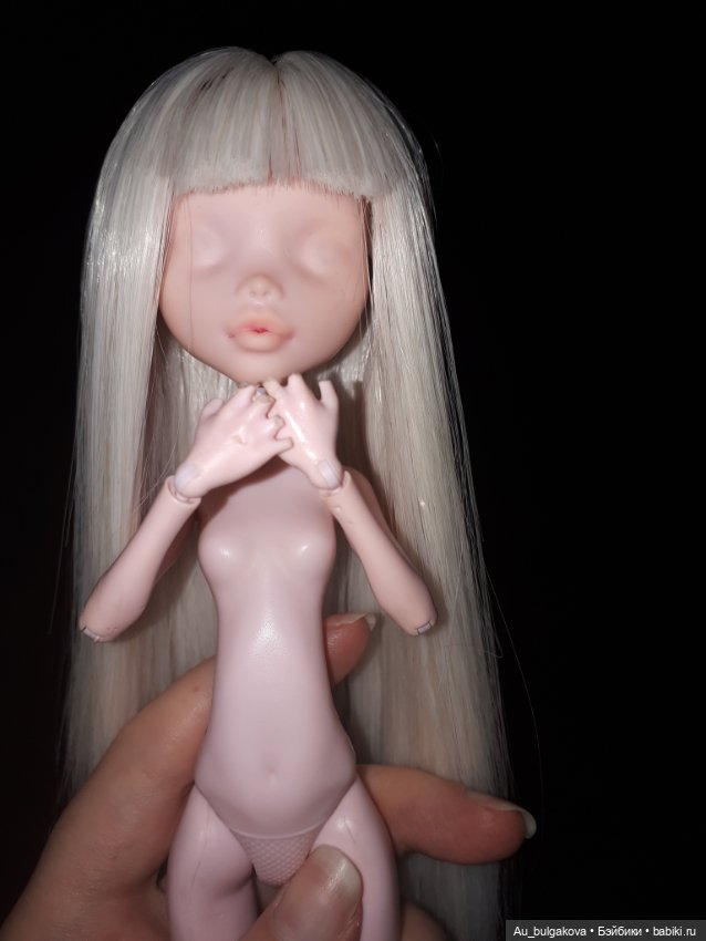 Мой первый ООАК - Алиса — Реставрация и преображение кукол: ремонт (фото 4)