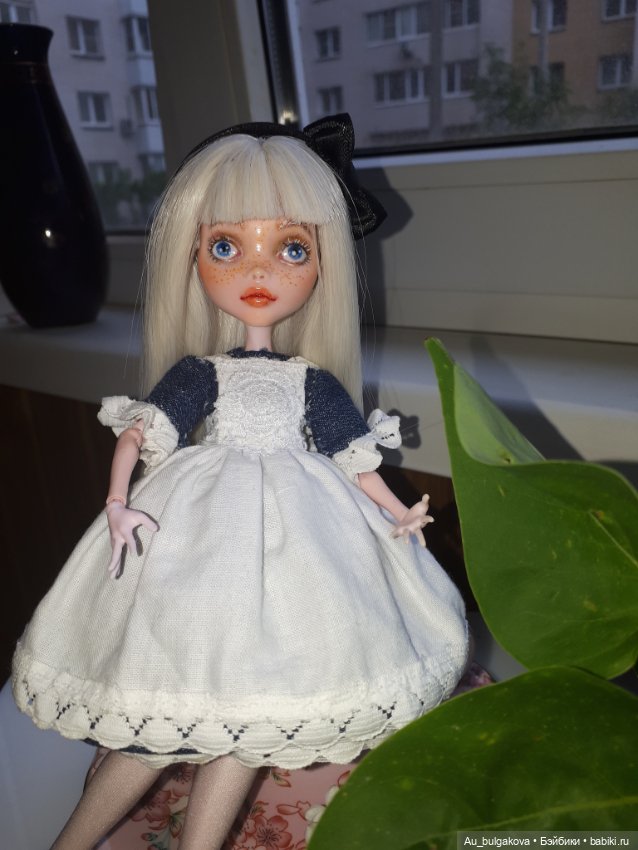 Мой первый ООАК - Алиса — Реставрация и преображение кукол: ремонт (фото 6)