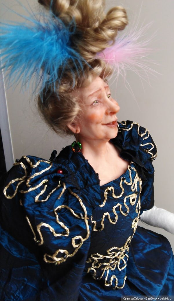 В процессе работы — Авторские портретные куклы по фото: галерея работ (фото 2)