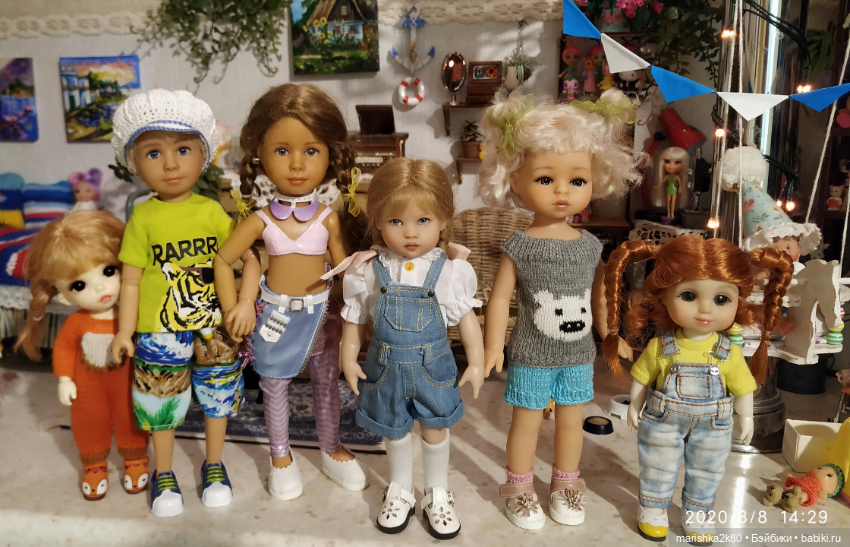 Мои детки приехали с мэйка