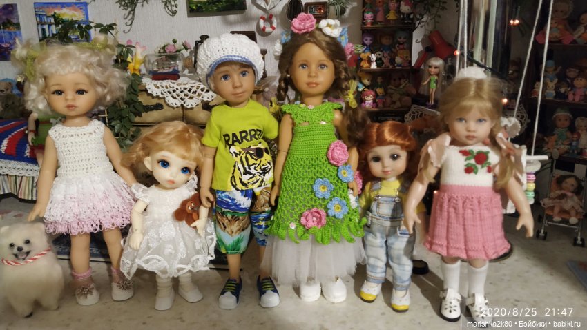 Мои детки приехали с мэйка