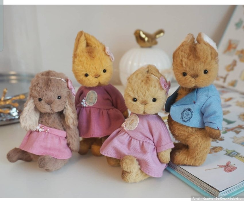 Мои любимые зайки — Авторские мишки Тедди и друзья: фото
