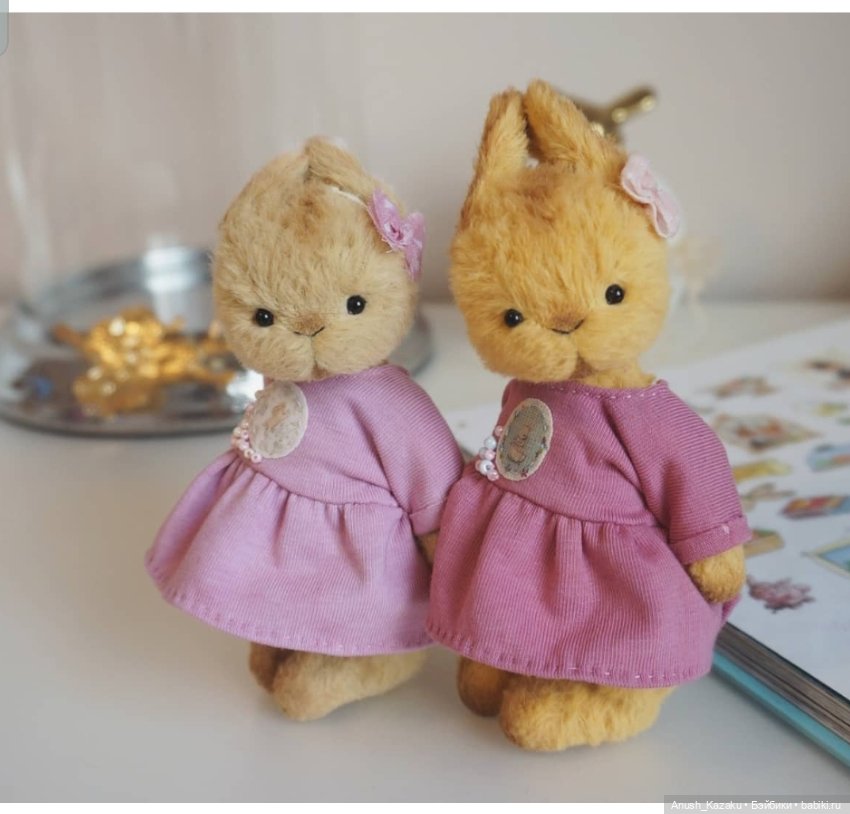 Мои любимые зайки — Авторские мишки Тедди и друзья: фото (фото 6)