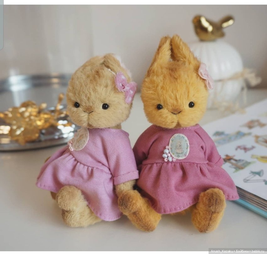 Мои любимые зайки — Авторские мишки Тедди и друзья: фото (фото 4)