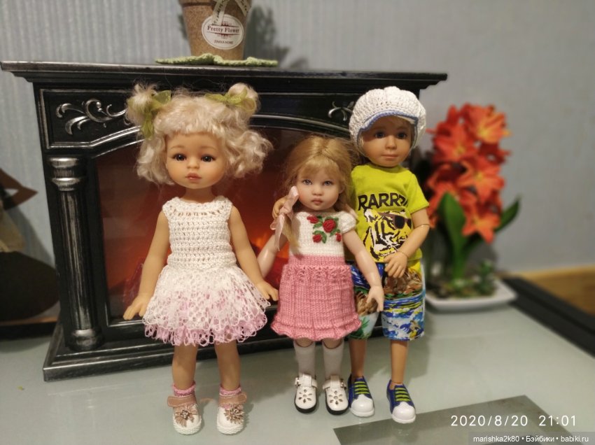 Мои детки приехали с мэйка