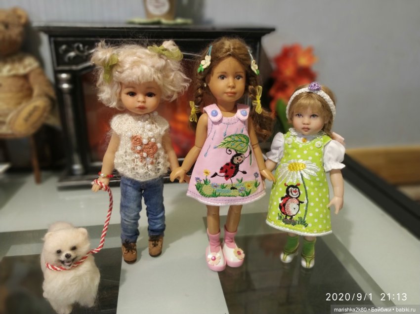 Мои детки приехали с мэйка