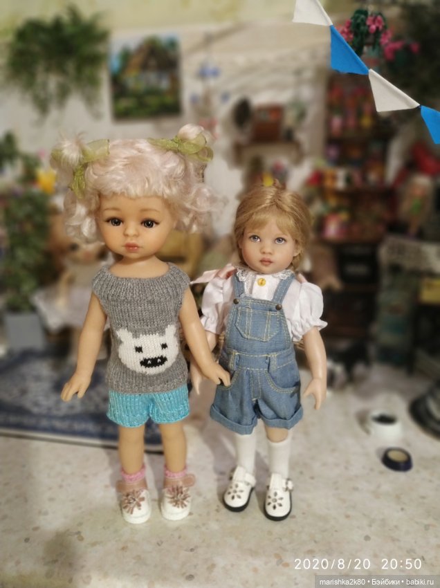 Мои детки приехали с мэйка