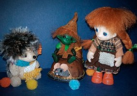 Малышня — Авторские миниатюрные куклы: лепка