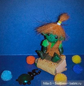 Малышня — Авторские миниатюрные куклы: лепка (фото 10)