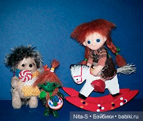 Малышня — Авторские миниатюрные куклы: лепка