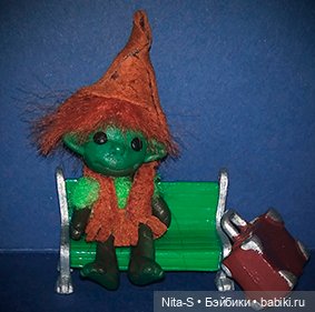 Малышня — Авторские миниатюрные куклы: лепка (фото 9)