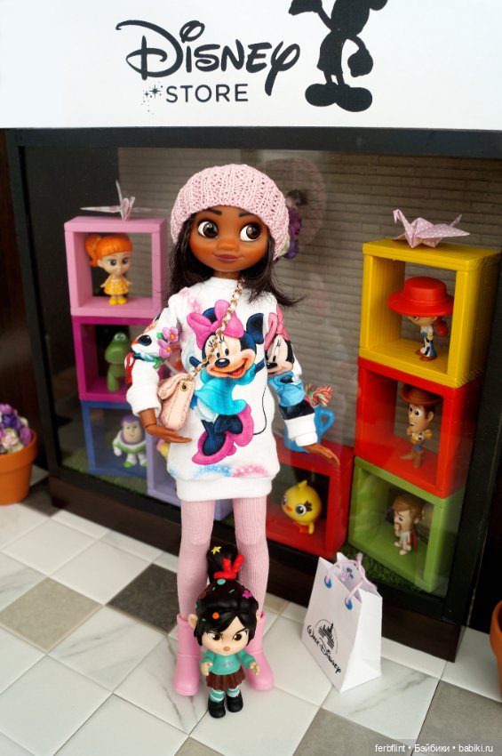 Озорная девчонка — Куклы Disney Animators и Принцессы Диснея: Disney Store (фото 6)