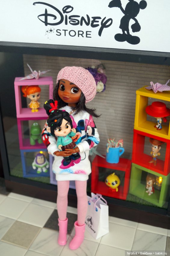 Озорная девчонка — Куклы Disney Animators и Принцессы Диснея: Disney Store (фото 10)