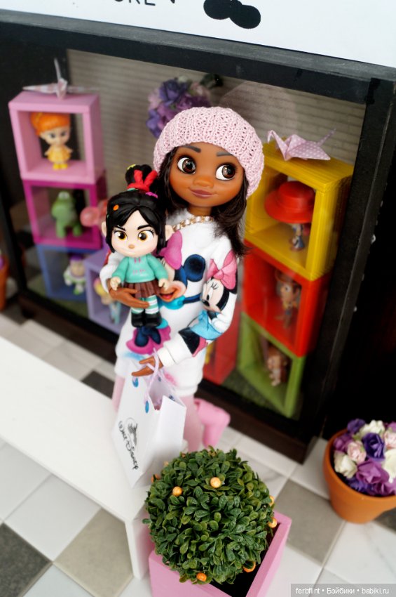 Озорная девчонка — Куклы Disney Animators и Принцессы Диснея: Disney Store (фото 4)