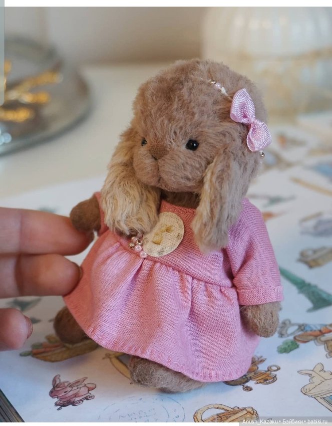 Заюшка — Авторские мишки Тедди и друзья: фото (фото 4)