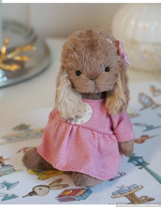 Заюшка — Авторские мишки Тедди и друзья: фото (фото 3)