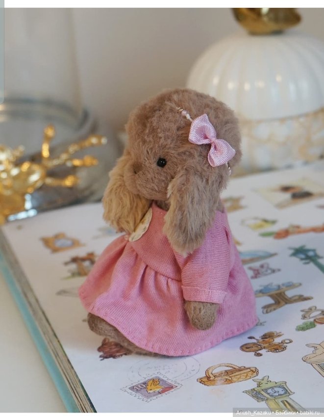 Заюшка — Авторские мишки Тедди и друзья: фото (фото 2)