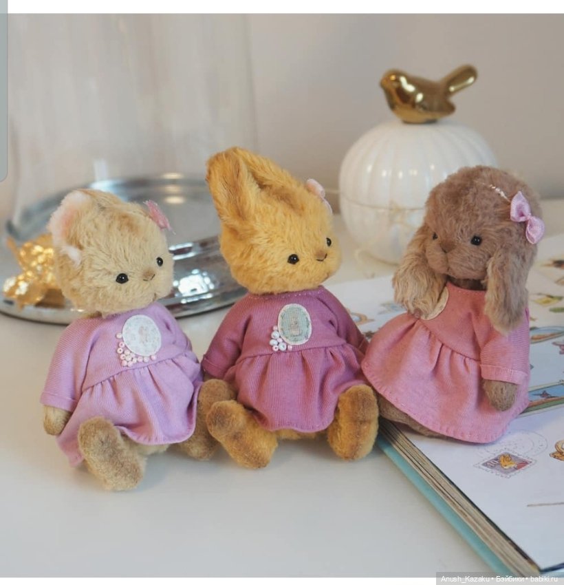 Заюшка — Авторские мишки Тедди и друзья: фото (фото 5)