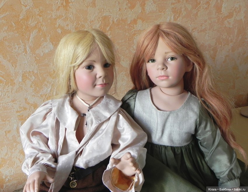 Подводим итоги. Часть 2. Куклы Элизабет Линднер. Феломена и Филипп