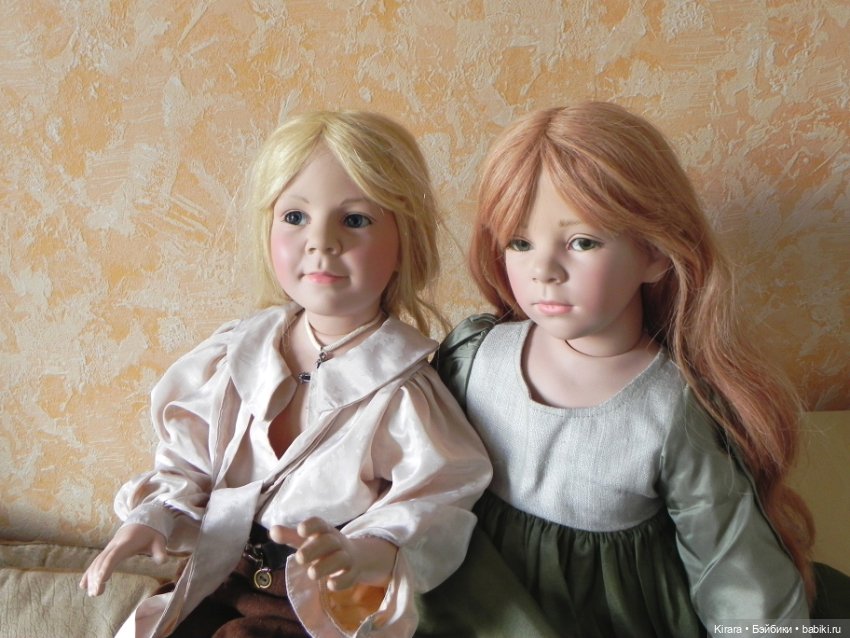 Подводим итоги. Часть 2. Куклы Элизабет Линднер. Феломена и Филипп (фото 2)