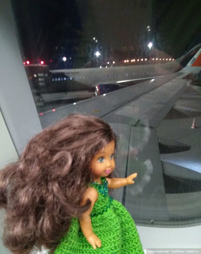 Самолёт, небо, Судак, малышки Келли