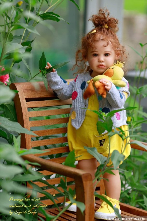 Кукла реборн из молда Linh скульптора Sigrid Bock (фото 9)