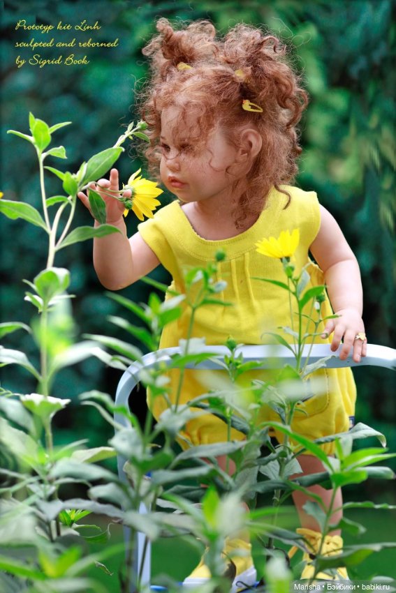 Кукла реборн из молда Linh скульптора Sigrid Bock (фото 2)