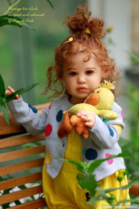 Кукла реборн из молда Linh скульптора Sigrid Bock (фото 6)