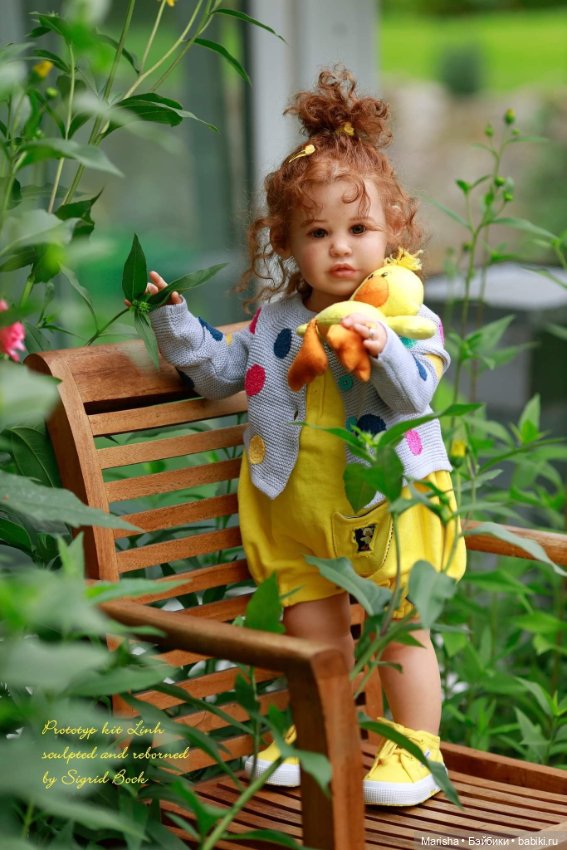 Кукла реборн из молда Linh скульптора Sigrid Bock (фото 5)